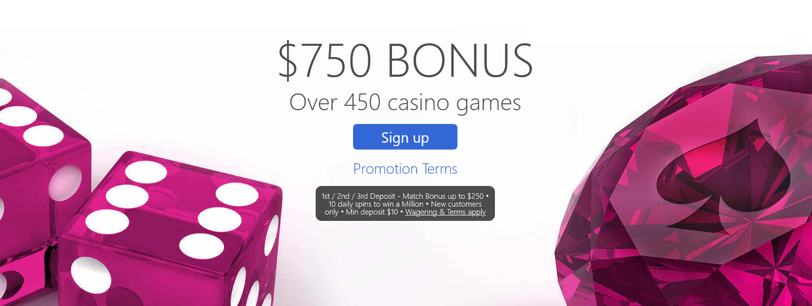 Ruby fortune casino get $750 welcome bonus