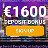 Jackpotcity casino get 1600 welcome package