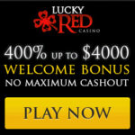 Lucky red casino get 4000 welcome package