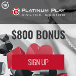 platinum play casino get $800 welcome bonus