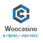 woocasino get 200 welcome bonus + 200 free spins