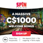 spin casino get $1000 welcome bonus