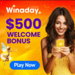 winaday casino get $500 welcome package
